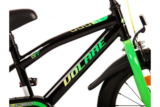 Vélo pour enfants Volare Super GT - garçons - 16 pouces - vert