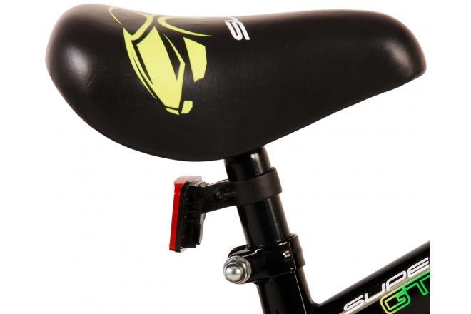 Volare Super GT Vélo pour enfants - garçons - 16 pouces - vert - Freins à deux mains