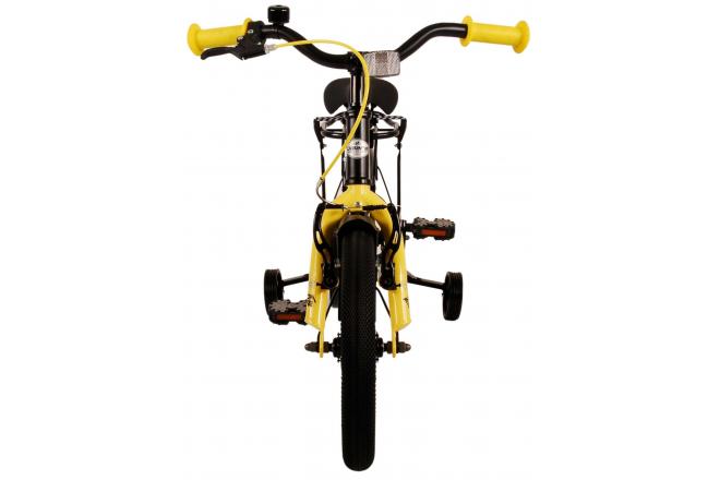 Vélo pour enfants Volare Thombike - Garçons - 14 pouces - Noir Jaune