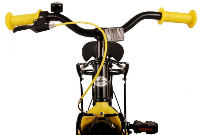 Vélo pour enfants Volare Thombike - Garçons - 14 pouces - Noir Jaune