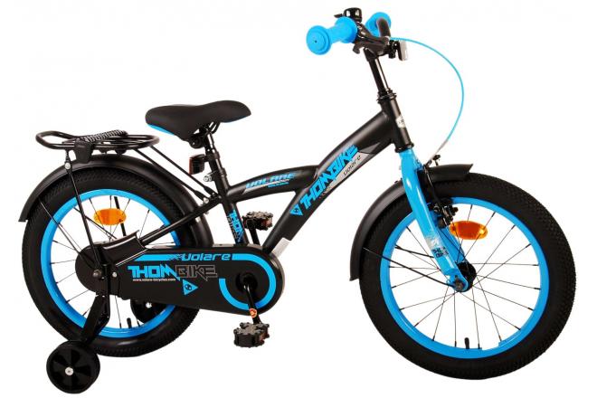 Vélo pour enfants Volare Thombike - Garçons - 16 pouces - Noir Bleu