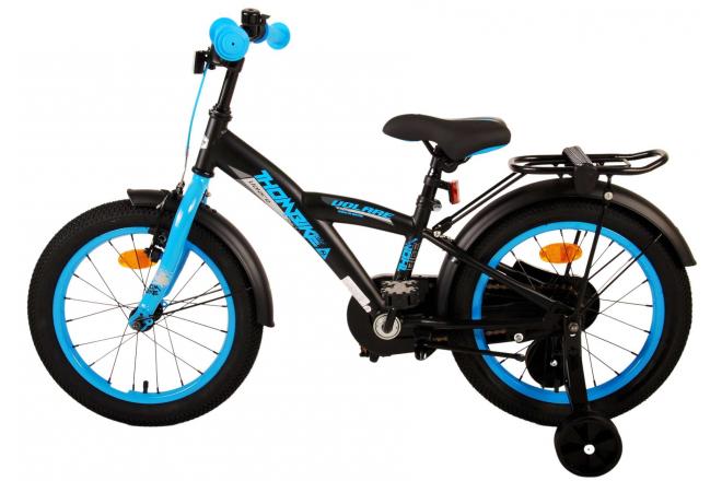 Vélo pour enfants Volare Thombike - Garçons - 16 pouces - Noir Bleu