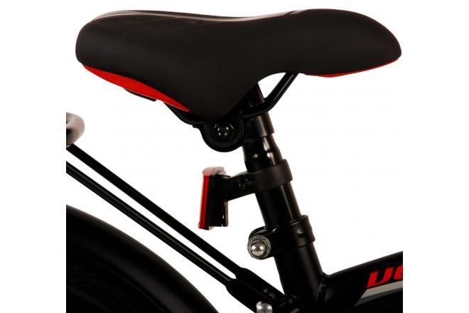 Vélo pour enfants Volare Thombike - Garçons - 18 pouces - Noir Rouge