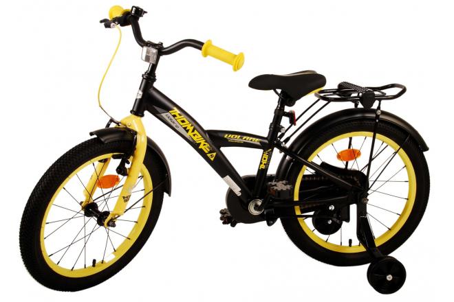 Vélo pour enfants Volare Thombike - Garçons - 18 pouces - Noir Jaune