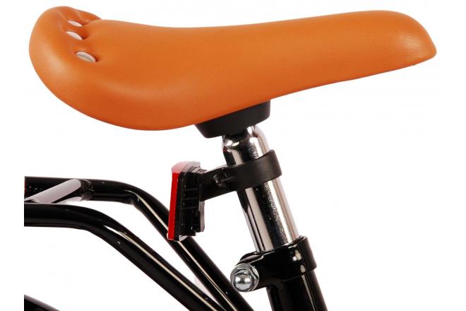 Vélo pour enfants Volare Excellent - Filles - 16 pouces - Noir - 95% assemblé