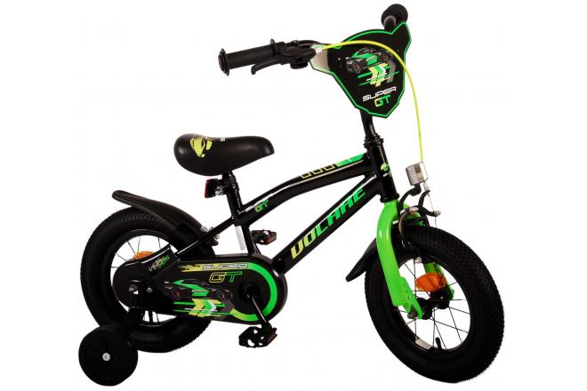 Vélo pour enfants Volare Super GT - garçons - 12 pouces - vert