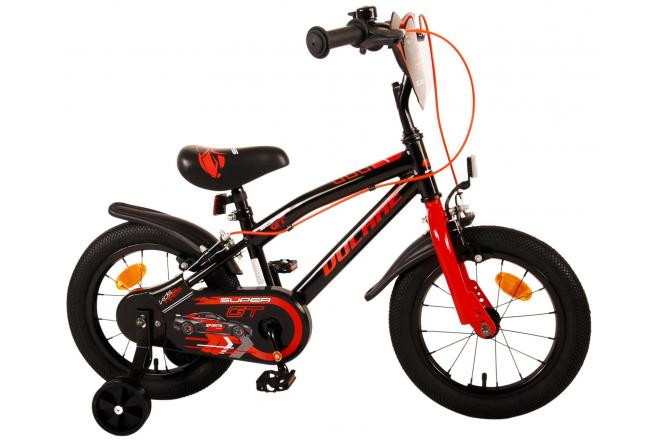 Vélo pour enfants Volare Super GT - garçons - 14 pouces - Rouge - Deux freins à main [CLONE]