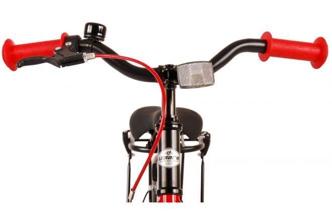 Vélo pour enfants Volare Thombike - Garçons - 16 pouces - Noir Rouge