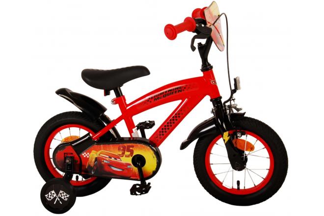 Vélo enfant Disney Cars - garçon - 12 po - rouge