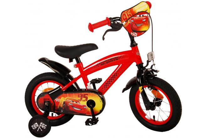 Vélo enfant Disney Cars - garçon - 12 po - rouge