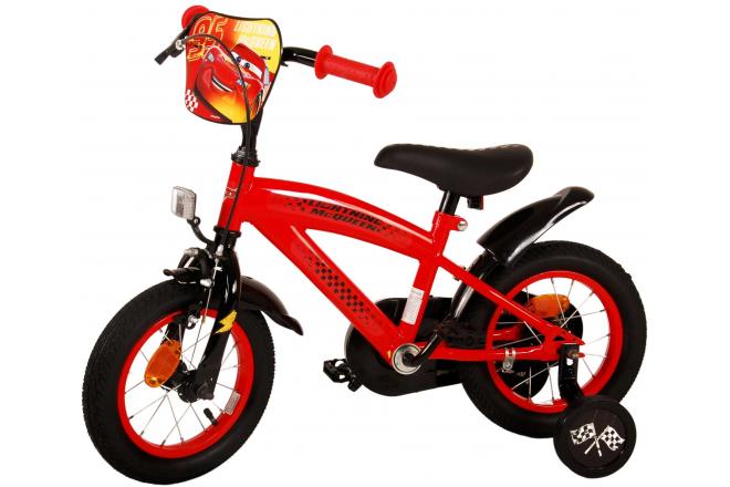 Vélo enfant Disney Cars - garçon - 12 po - rouge