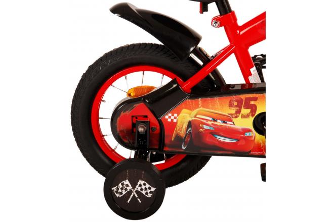 Vélo enfant Disney Cars - garçon - 12 po - rouge