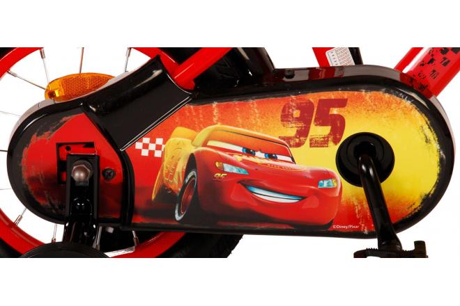 Vélo enfant Disney Cars - garçon - 12 po - rouge