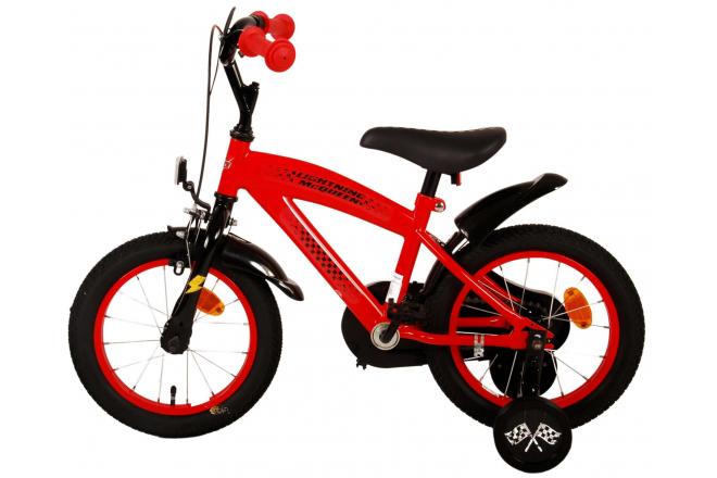 Vélo enfant Disney Cars - garçon - 14 po - rouge