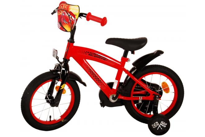 Vélo enfant Disney Cars - garçon - 14 po - rouge