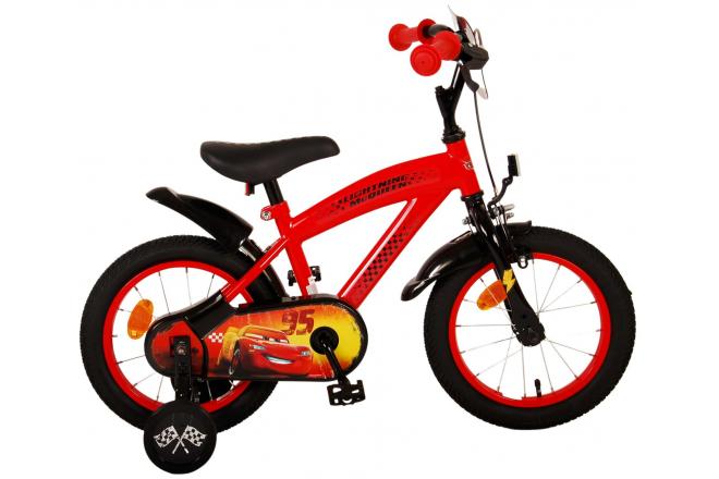 Vélo enfant Disney Cars - garçon - 14 po - rouge