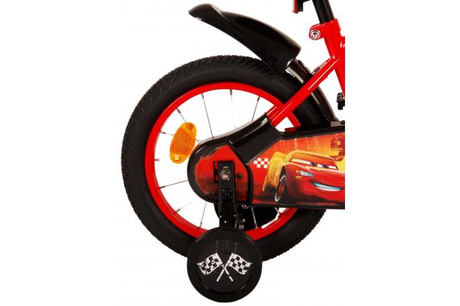 Vélo enfant Disney Cars - garçon - 14 po - rouge