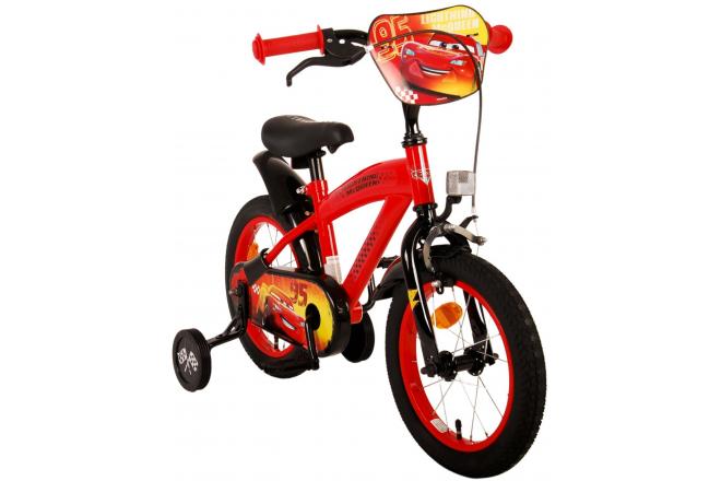 Vélo enfant Disney Cars - garçon - 14 po - rouge