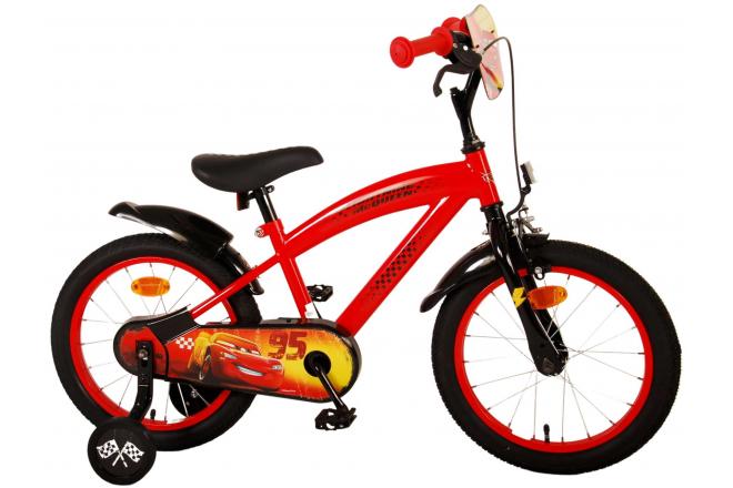 Vélo pour enfants Disney Cars - Garçons - 16 pouces - Rouge