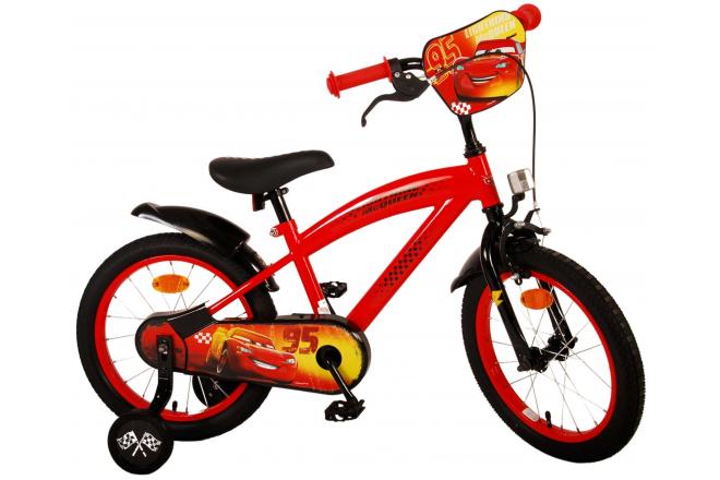 Vélo pour enfants Disney Cars - Garçons - 16 pouces - Rouge