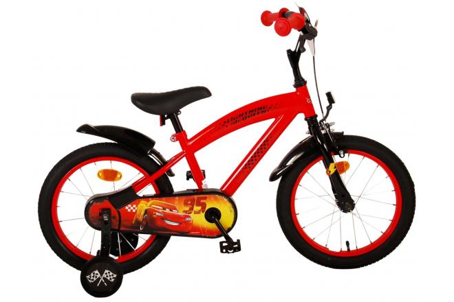 Vélo pour enfants Disney Cars - Garçons - 16 pouces - Rouge