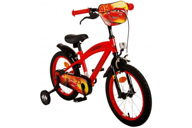 Vélo pour enfants Disney Cars - Garçons - 16 pouces - Rouge