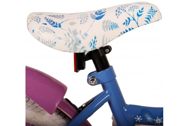 Vélo enfant Disney La reine des neiges 2 - fille - 12 po - bleu/mauve - assemblé à 95% [CLONE]
