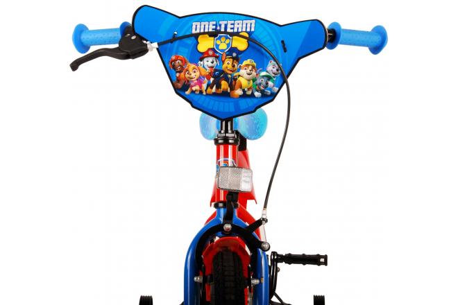 Vélo enfant Paw Patrol - garçon - 14 pouces - Rouge/Bleu