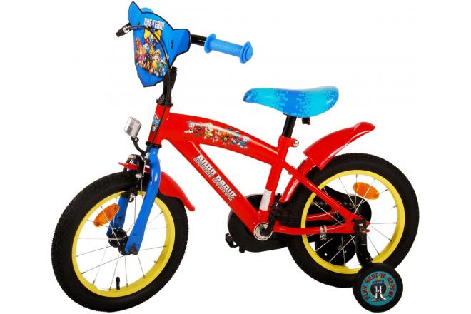 Vélo enfant Paw Patrol - garçon - 14 pouces - Rouge/Bleu