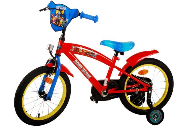 Vélo pour enfants Paw Patrol - Garçons - 16 pouces - Rouge Bleu