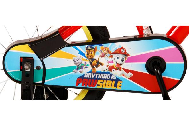 Vélo pour enfants Paw Patrol - Garçons - 16 pouces - Rouge Bleu