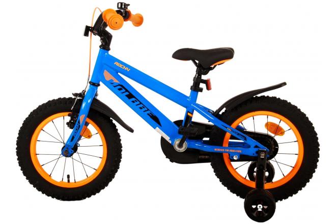 Volare Rocky Vélo pour enfants - Garçons - 14 pouces - Bleu