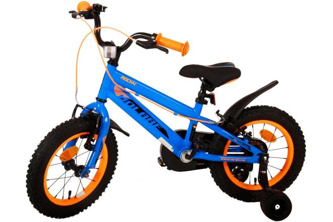 Volare Rocky Vélo pour enfants - Garçons - 14 pouces - Bleu - deux Freins à Main