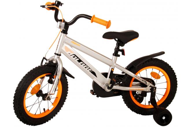 Volare Rocky Vélo pour enfants - Garçons - 14 pouces - Gris