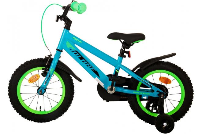 Volare Rocky Vélo pour enfants - Garçons - 14 pouces - Vert