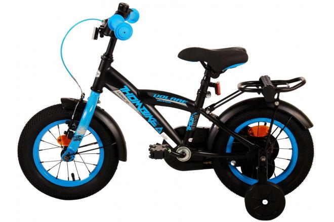 Vélo pour enfants Volare Thombike - garçons - 12 pouces - Noir Bleu