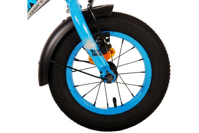 Vélo pour enfants Volare Thombike - garçons - 12 pouces - Noir Bleu