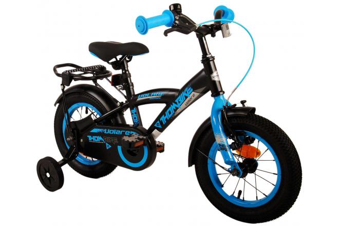 Vélo pour enfants Volare Thombike - garçons - 12 pouces - Noir Bleu