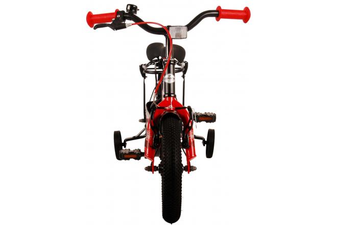 Volare Thombike Vélo pour enfants - garçons - 12 pouces - Noir Rouge