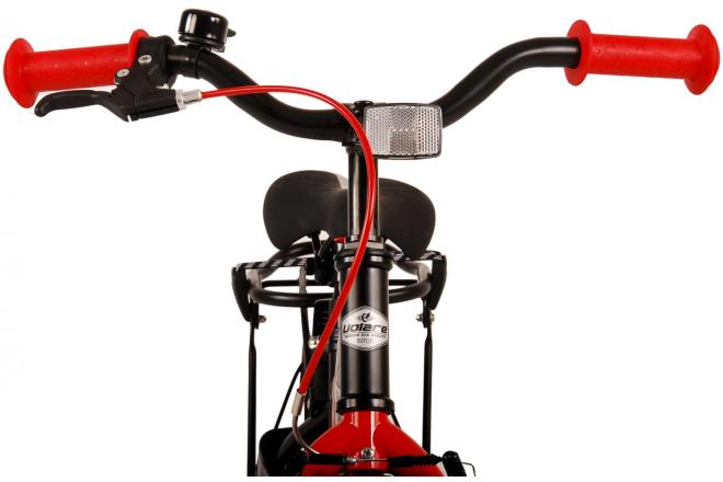 Volare Thombike Vélo pour enfants - garçons - 12 pouces - Noir Rouge