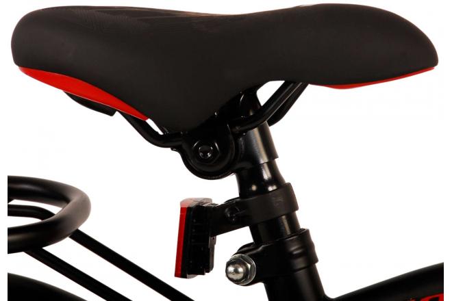 Volare Thombike Vélo pour enfants - garçons - 12 pouces - Noir Rouge