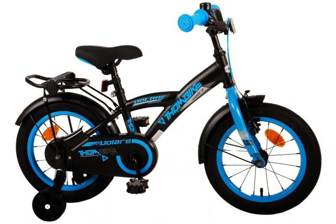 Vélo pour enfants Volare Thombike - Garçons - 14 pouces - Noir Bleu