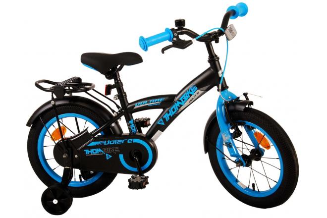 Vélo pour enfants Volare Thombike - Garçons - 14 pouces - Noir Bleu