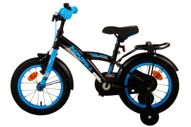 Vélo pour enfants Volare Thombike - Garçons - 14 pouces - Noir Bleu