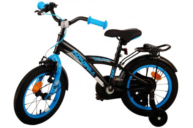 Vélo pour enfants Volare Thombike - Garçons - 14 pouces - Noir Bleu