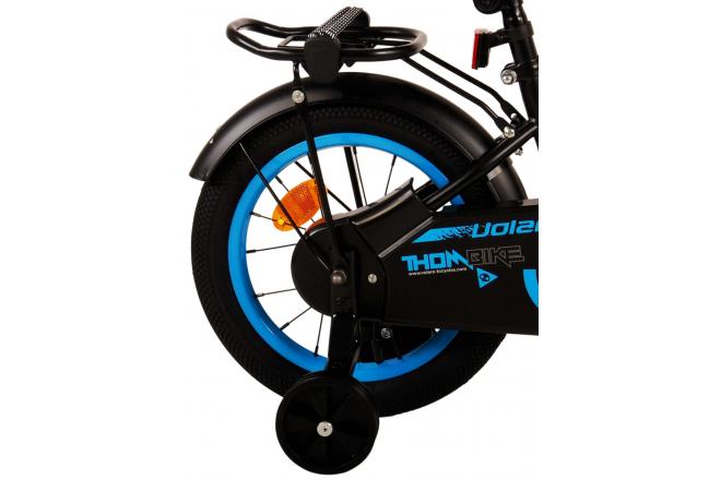 Vélo pour enfants Volare Thombike - Garçons - 14 pouces - Noir Bleu