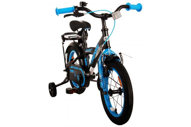 Vélo pour enfants Volare Thombike - Garçons - 14 pouces - Noir Bleu