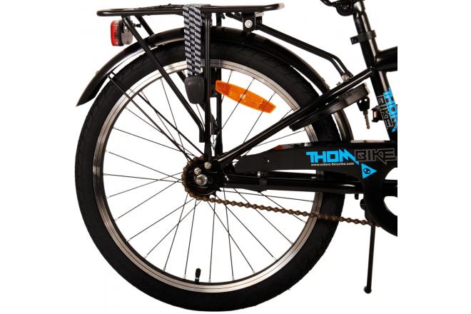 Vélo pour enfants Volare Thombike - Garçons - 20 pouces - Noir Bleu