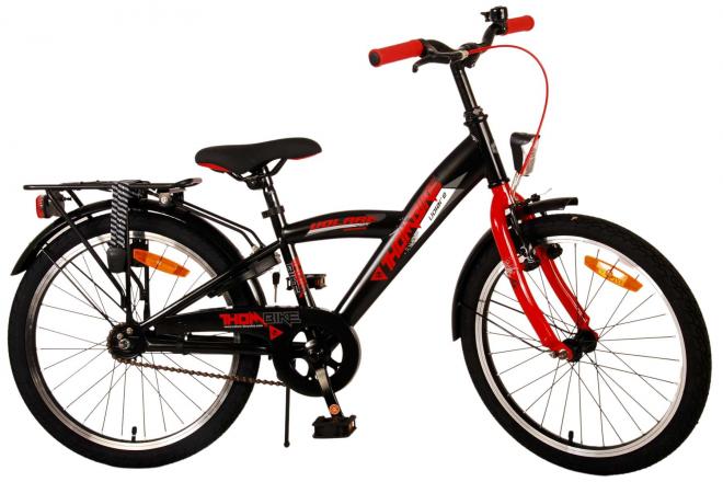 Volare Thombike Vélo pour enfants - Garçons - 20 pouces - Noir Rouge