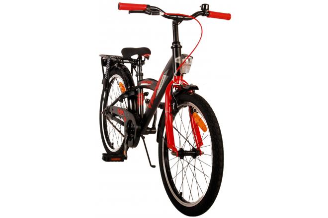 Volare Thombike Vélo pour enfants - Garçons - 20 pouces - Noir Rouge